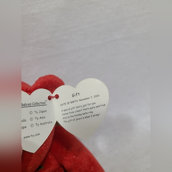 TY beanie Babies "Gift" Plush - Picture 3 of 4